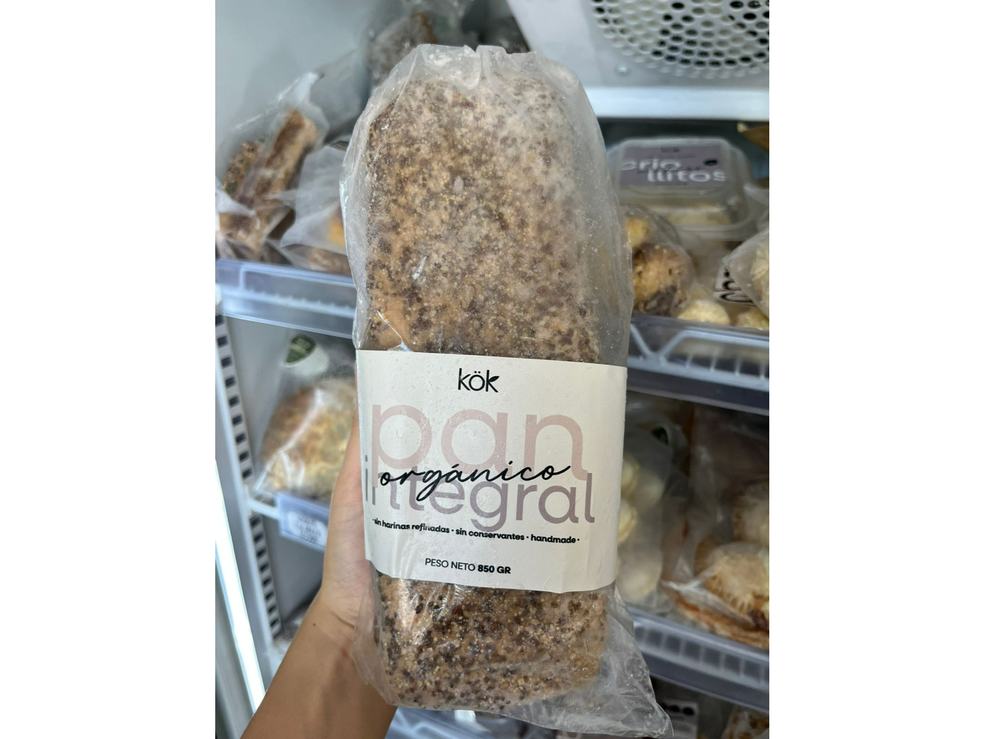 Pan integral orgánico