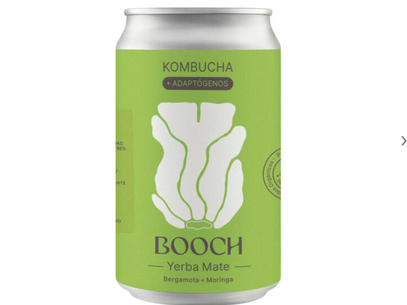 Kombucha Adaptogenos Yerba Mate & Bergamota x 400g - Booch