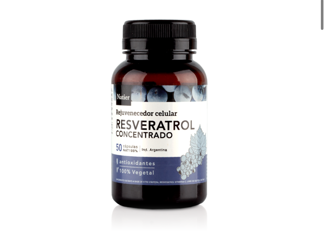 Cápsula de resveratrol 50g