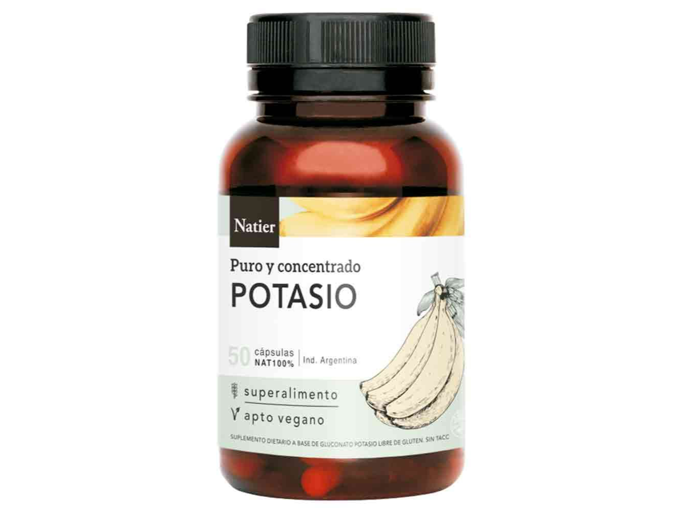 Cápsula de Potasio 50g - Natier