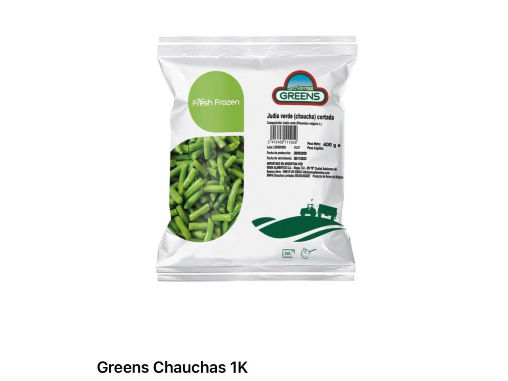 Greens Chauchas 1k