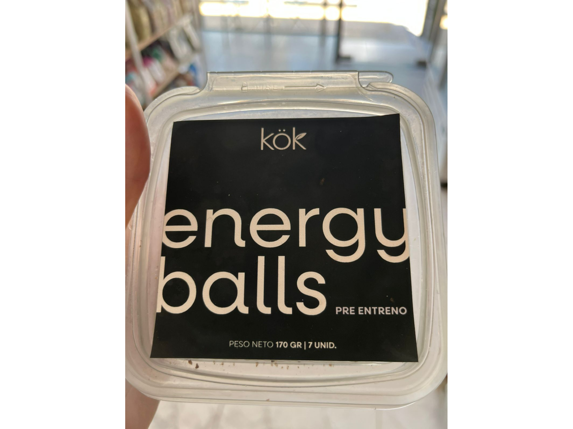 Energy balls con chocolate