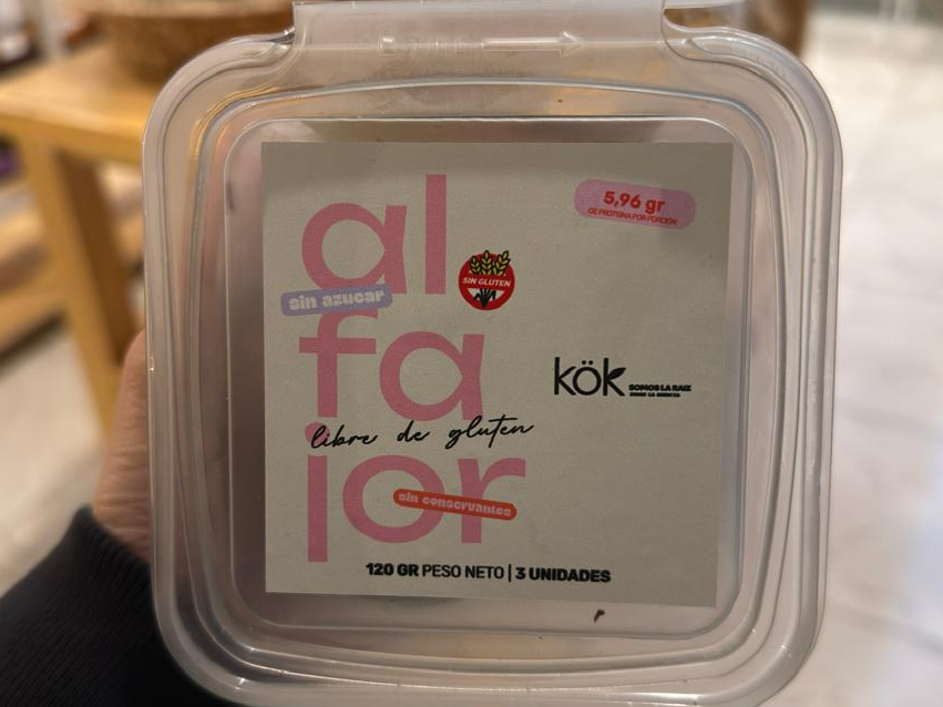 Alfajor sin TACC - KOK