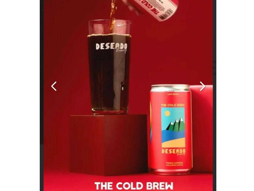 Café negro frío Deseado