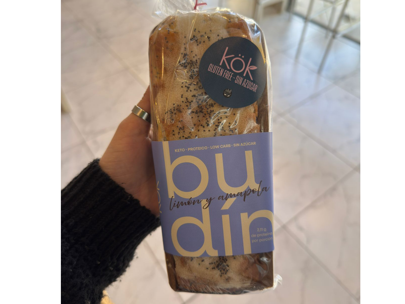 Budin de Limon y Amapolas - KOK