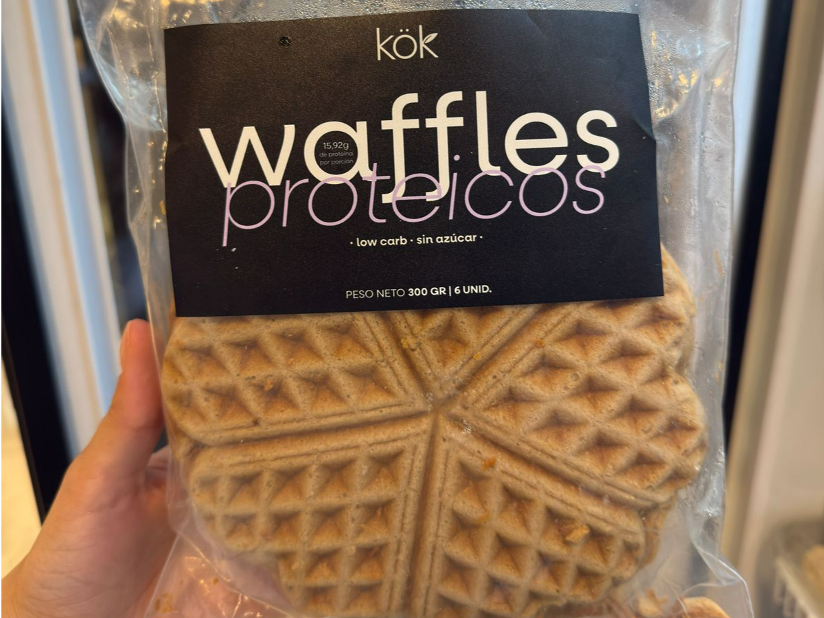 Waffle Proteico - KOK