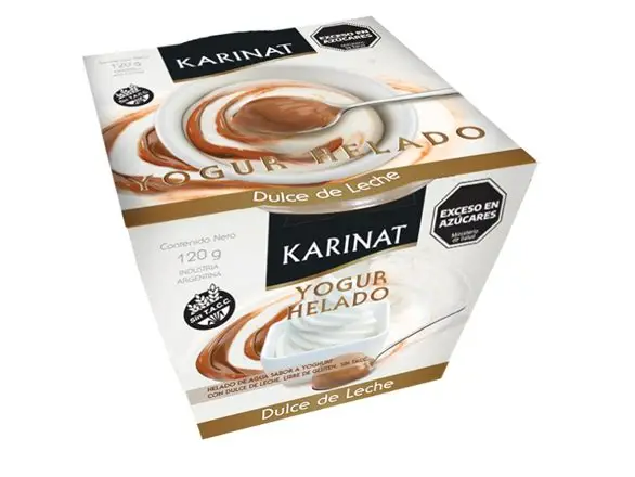 Yogurt Helado karinat ddl 120g