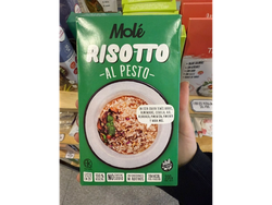 Risotto al pesto