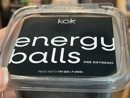 Energy balls con Coco - KOK