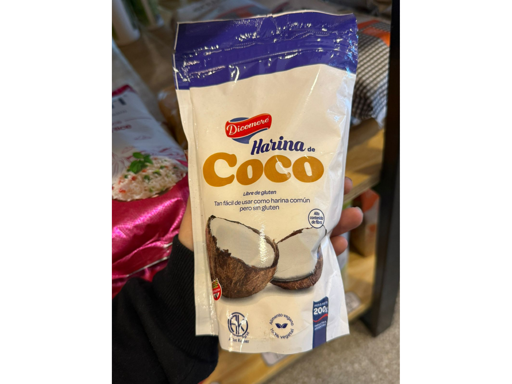Harina de coco
