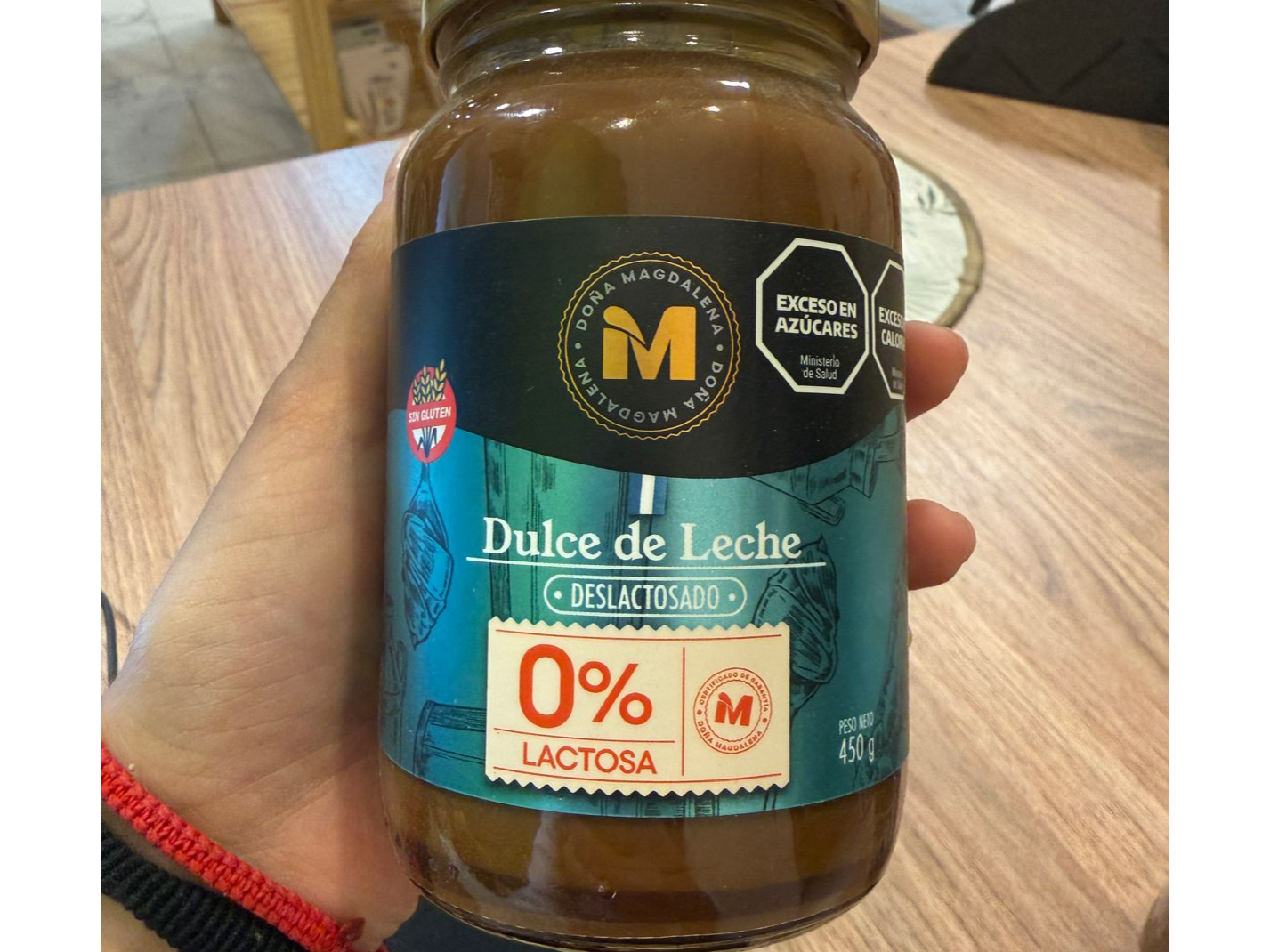 Dulce de lache Deslactosado 450gr - Doña Magdalena