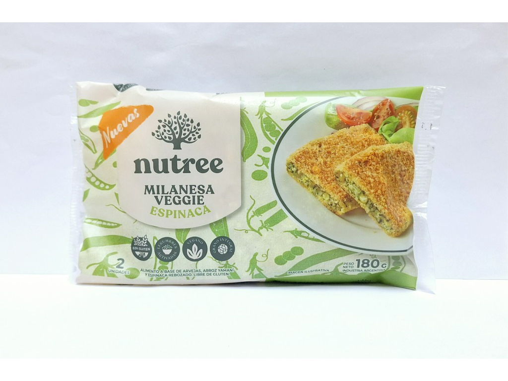 Milanesas de Espinaca x2 - Nutree