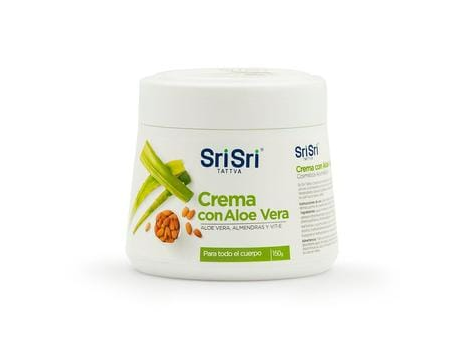 Crema con aloe vera (aloe, almendra y vit-E)