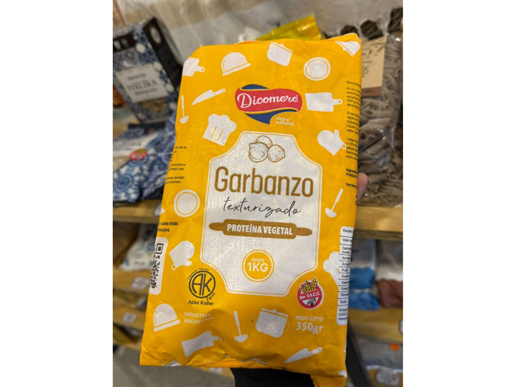Garbanzo texturizado