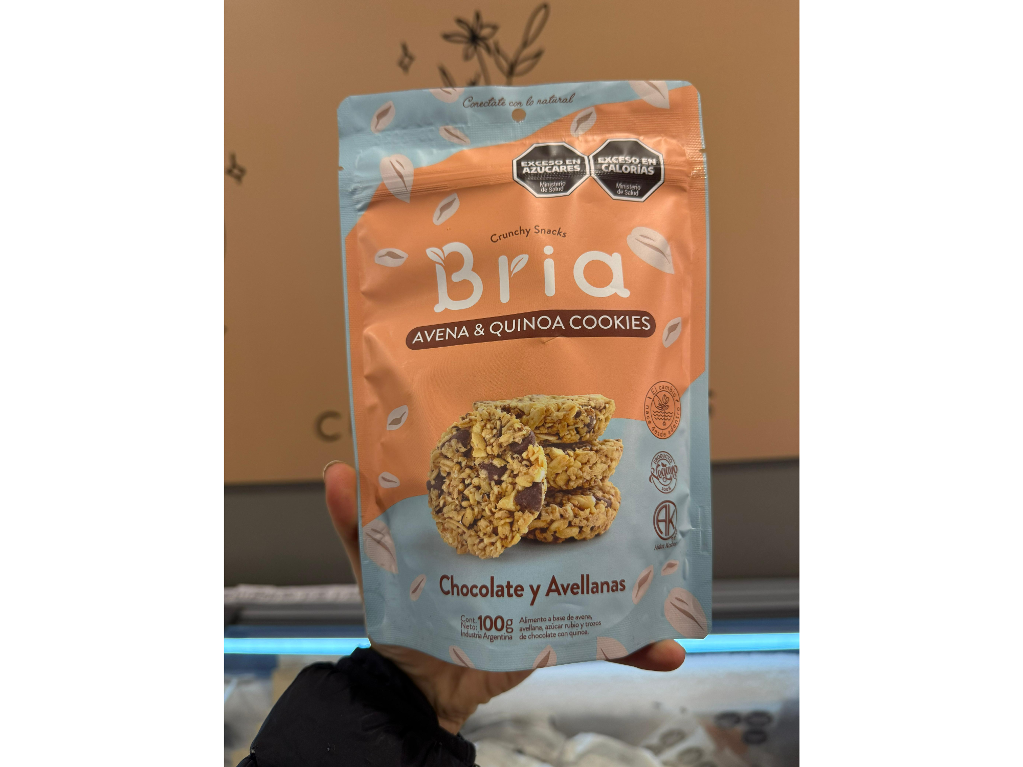 Cookies chocolates y avellana Bria