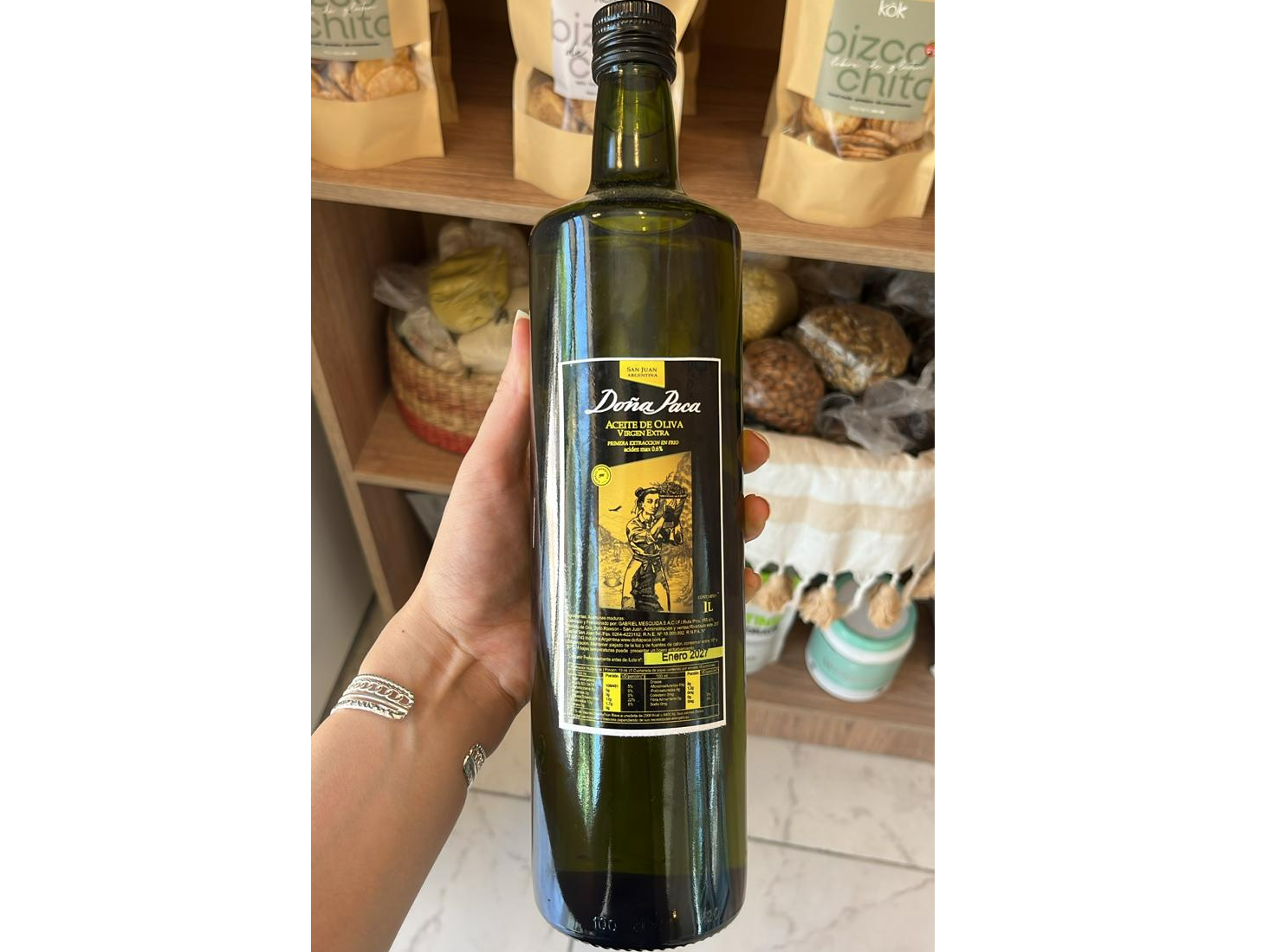 Aceite de oliva 2l vidrio - DOÑA DOMINGA