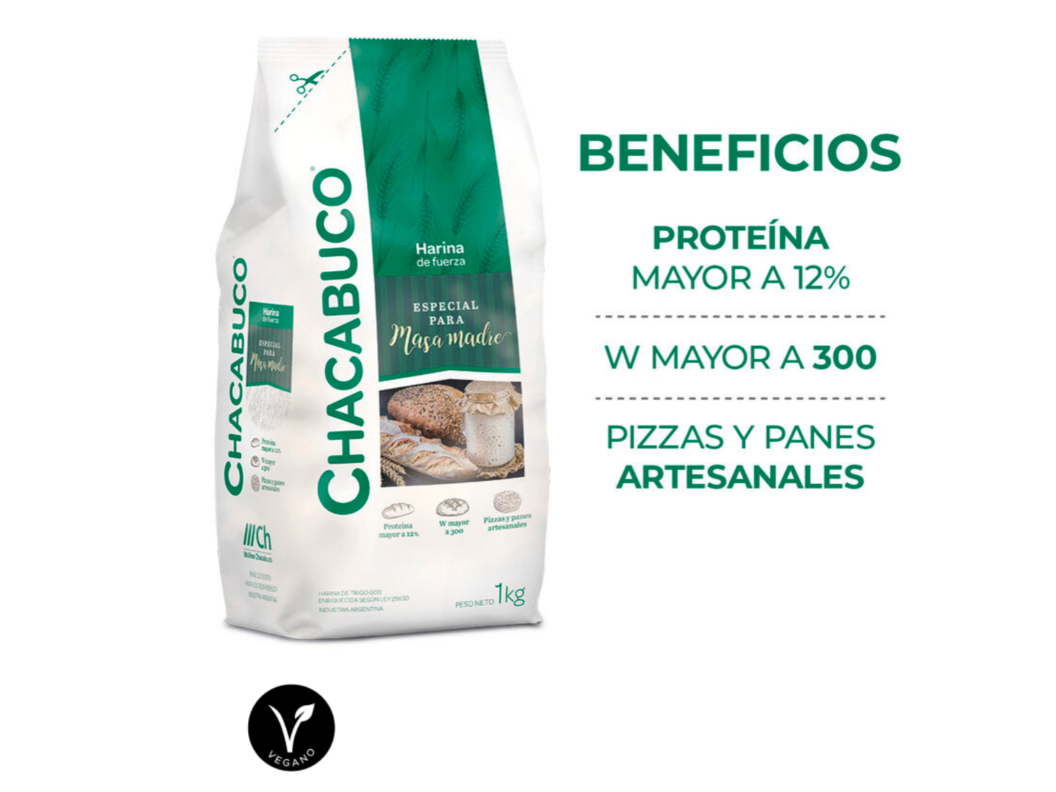 Harina de fuerza especial masa madre x1kg