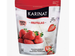 Frutillas y durazno karinat