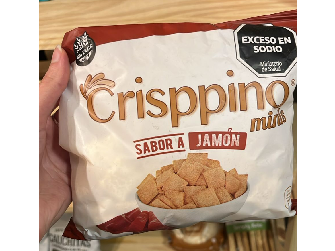 Galletas minis de Jamón - Crisppino de • quem • Mercadito Natural