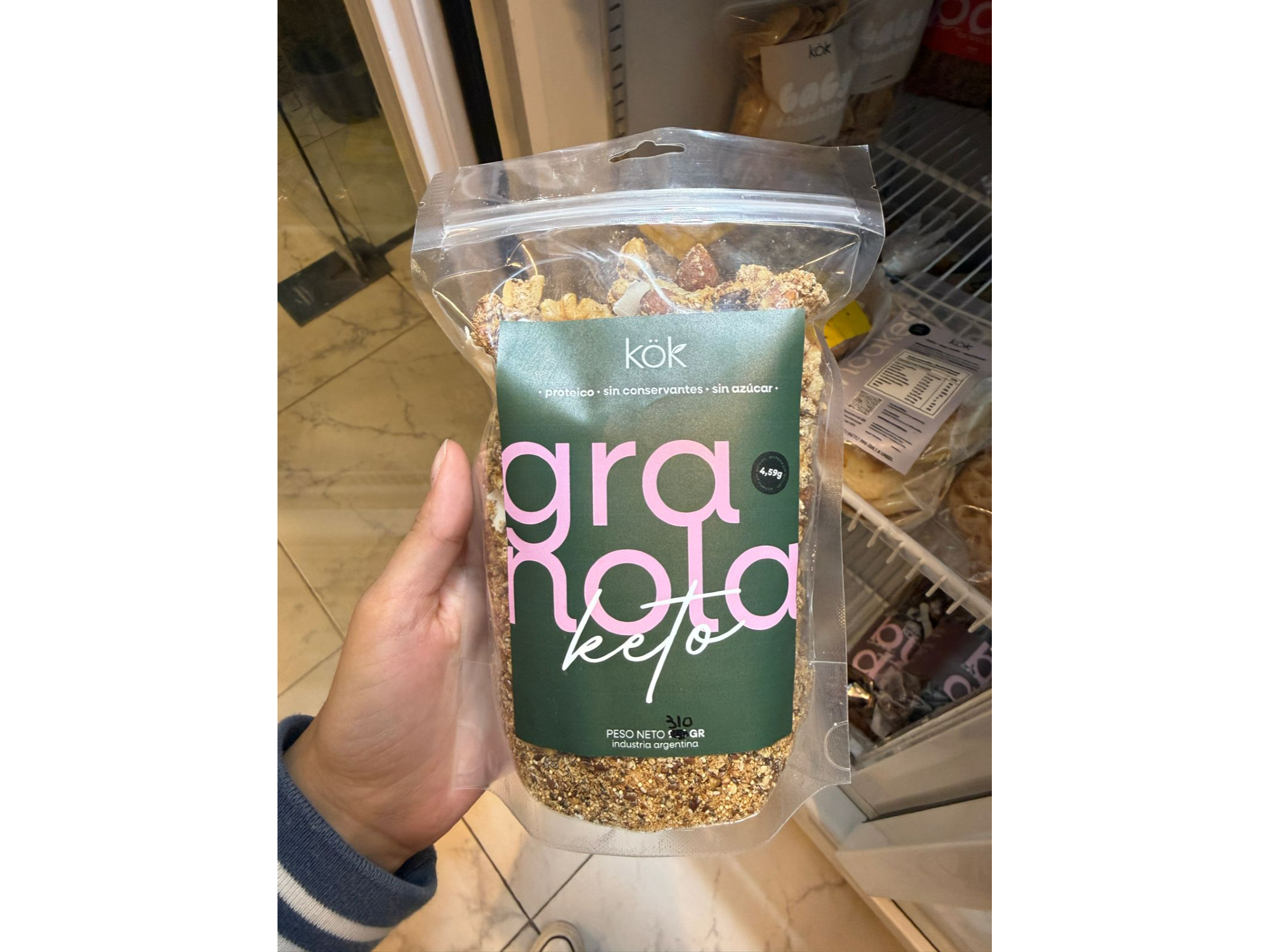 Granola keto 310 gr -  KOK