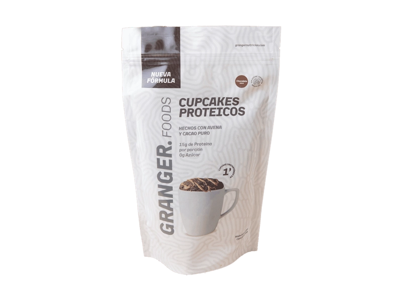 Cupcakes proteicos chocolate