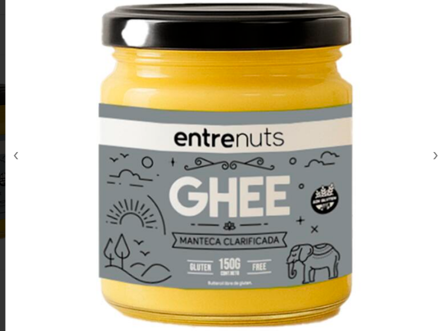 Ghee Manteca Carificada x 150g - Entrenuts