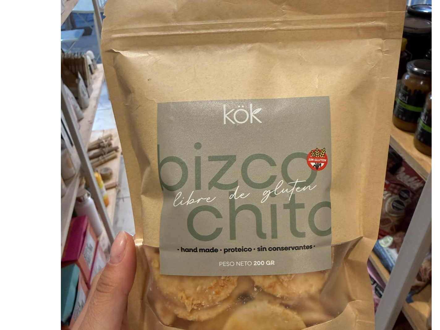 Bizcochitos de Queso, sin TACC - KOK