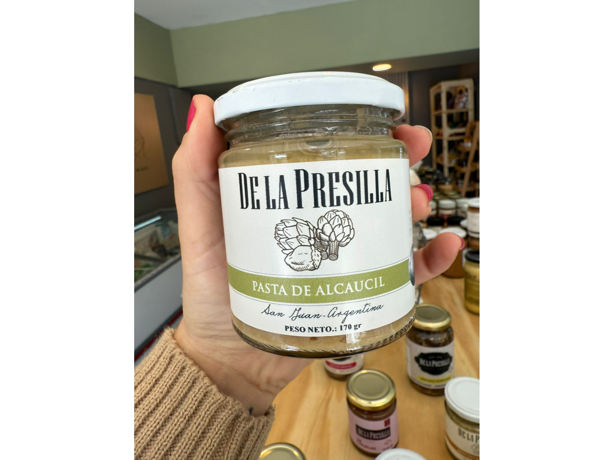 Pasta de alcaucil 170g