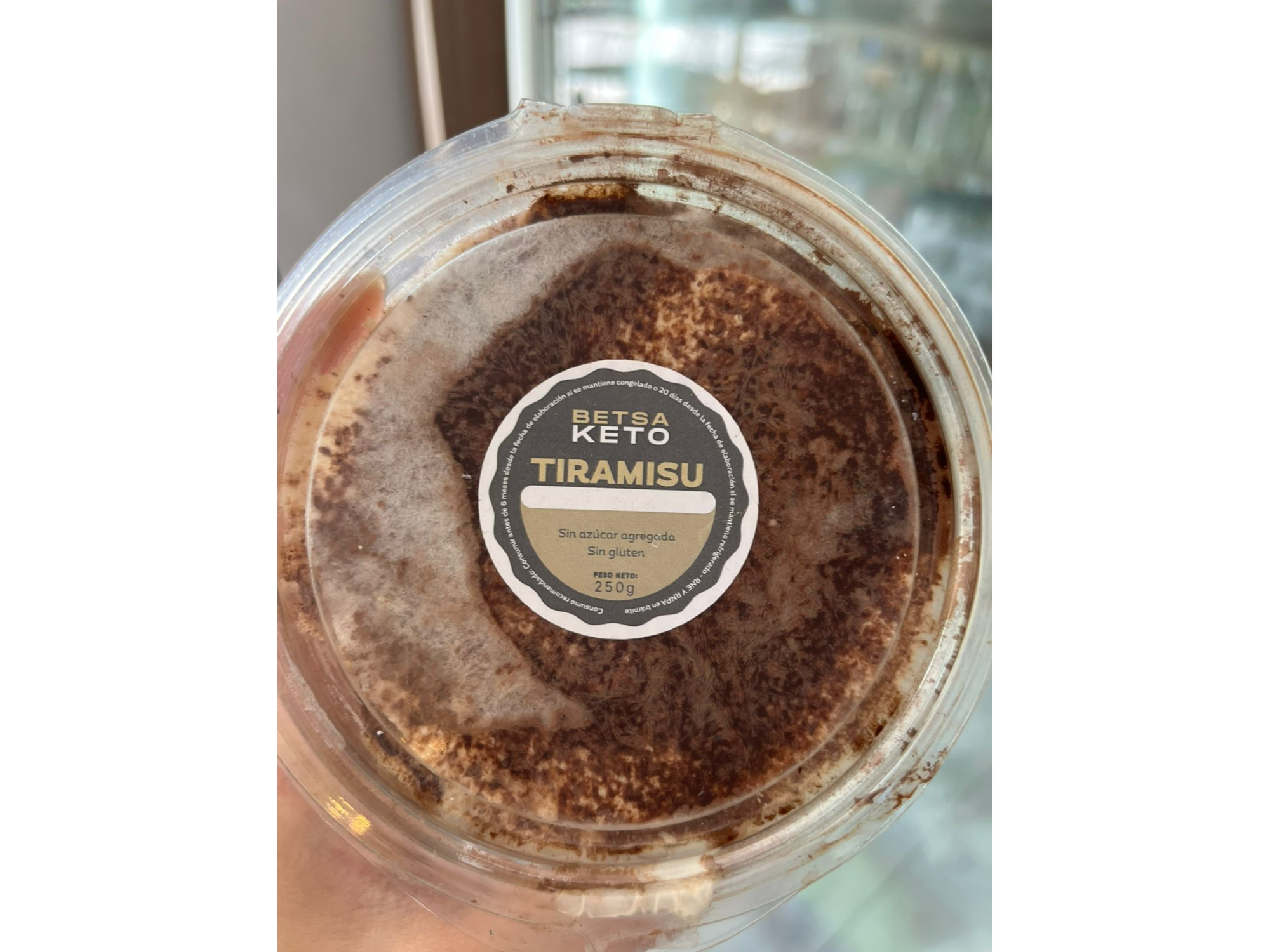 Tiramisú keto
