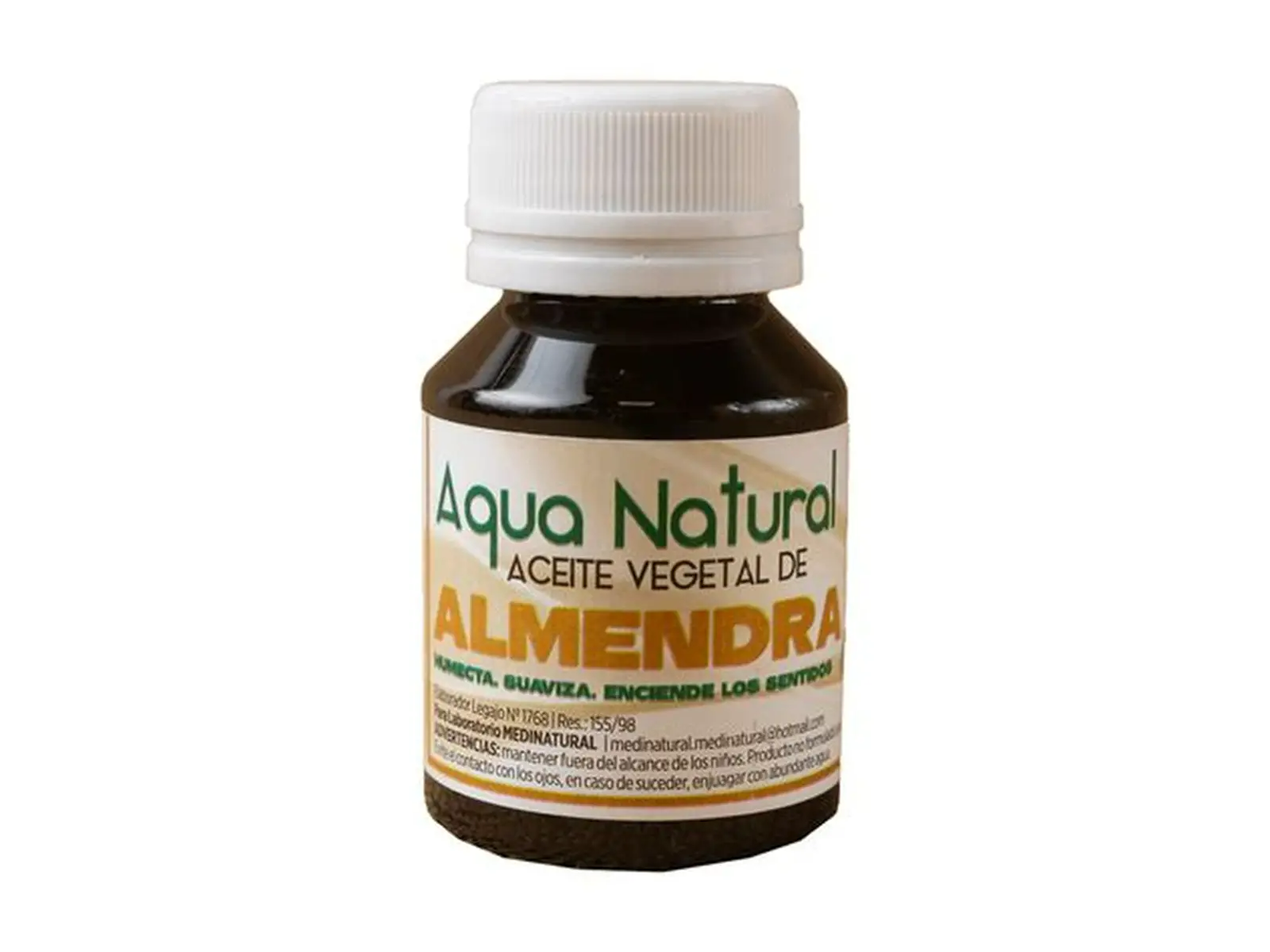 Aceite vegetal de almendras 50cc