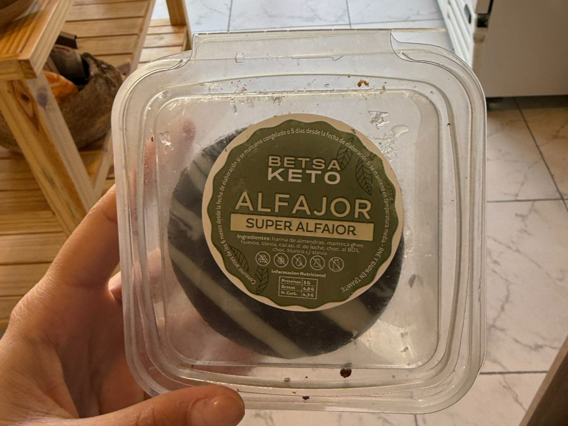 Súper Alfajor Keto - Betsa