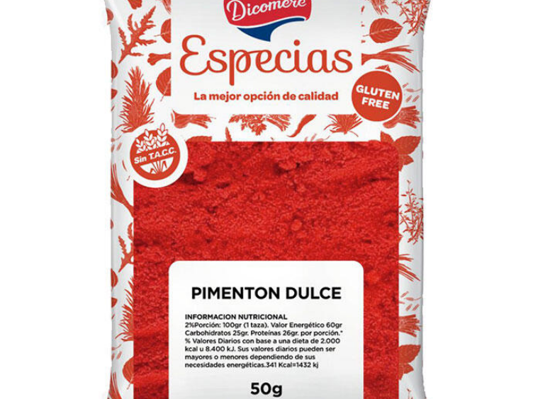 Pimenton Dulce x 50g - Dicomere