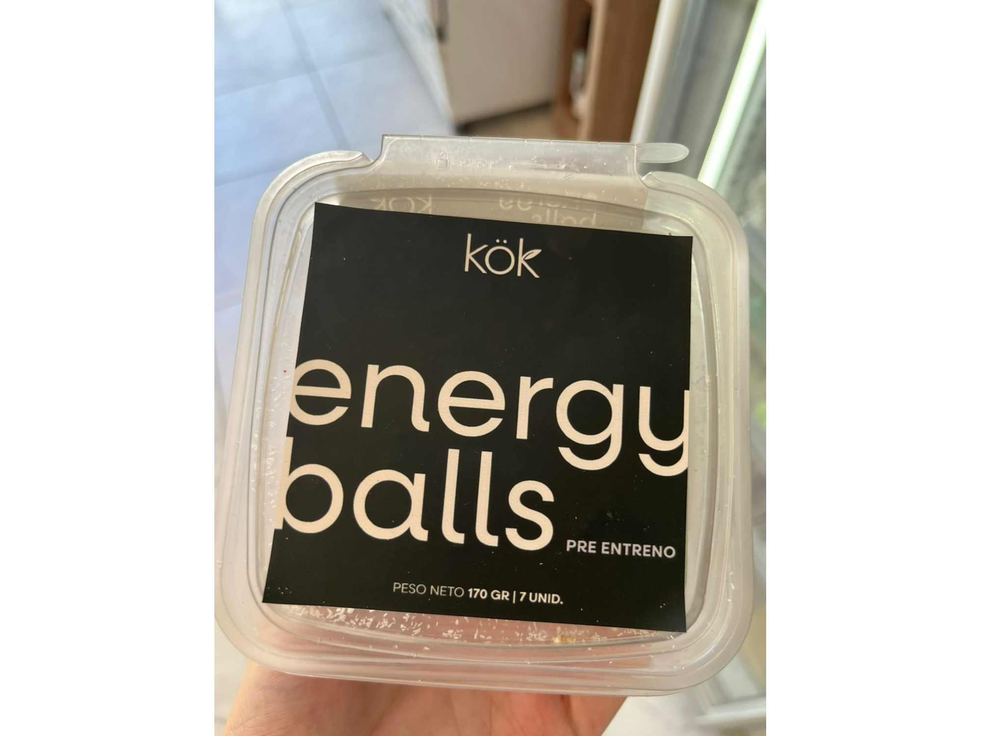 Energy balls con coco