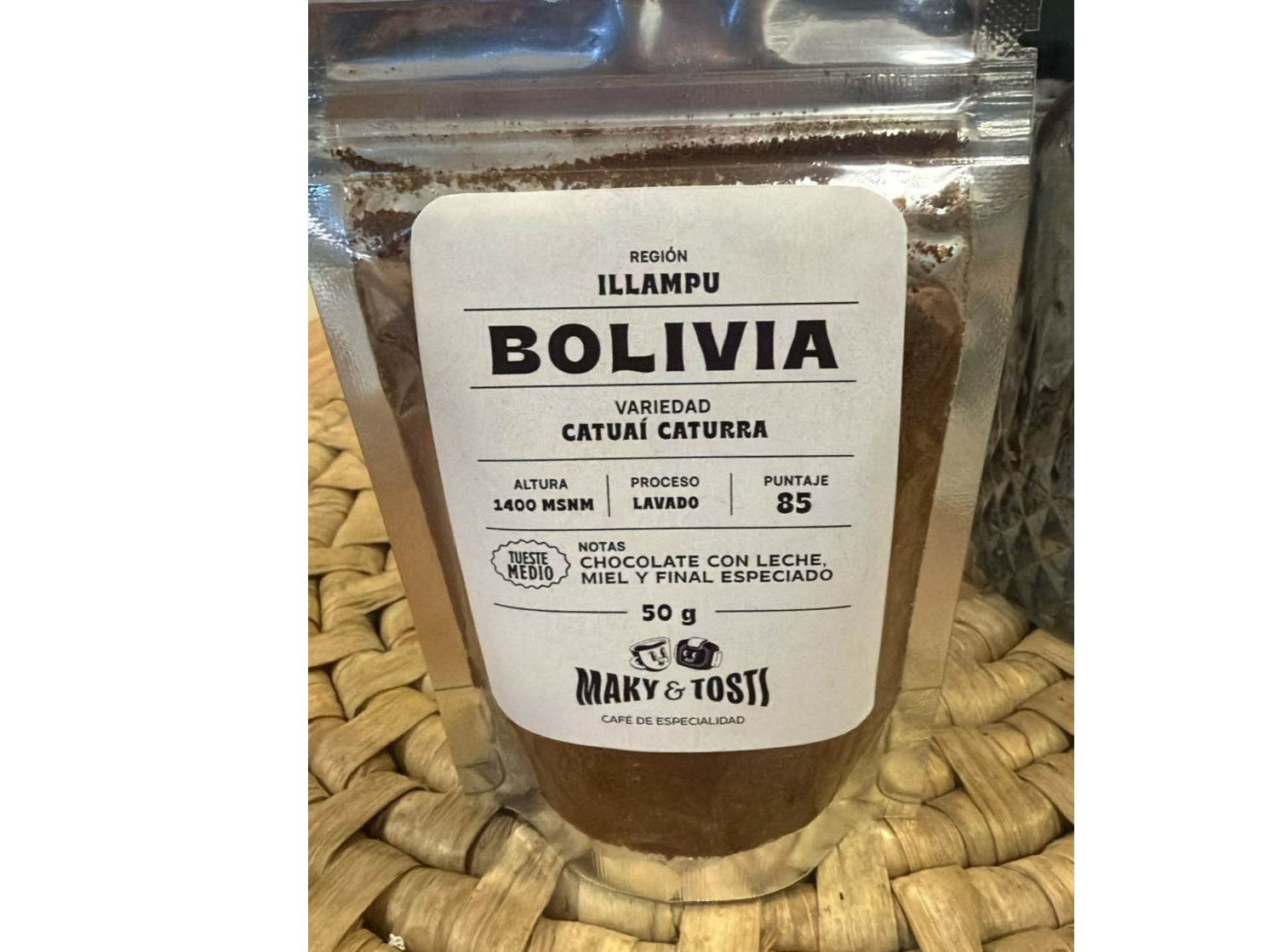 Bolivia MEDIO Catuai Caturra - Maky y Tosti