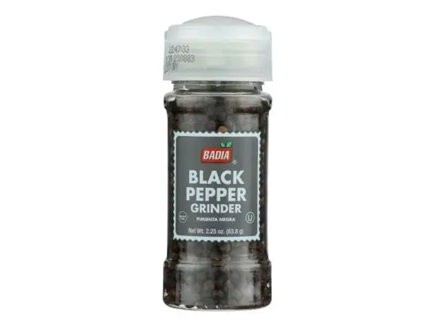 Pimienta negra con molinillo x63g - Badia