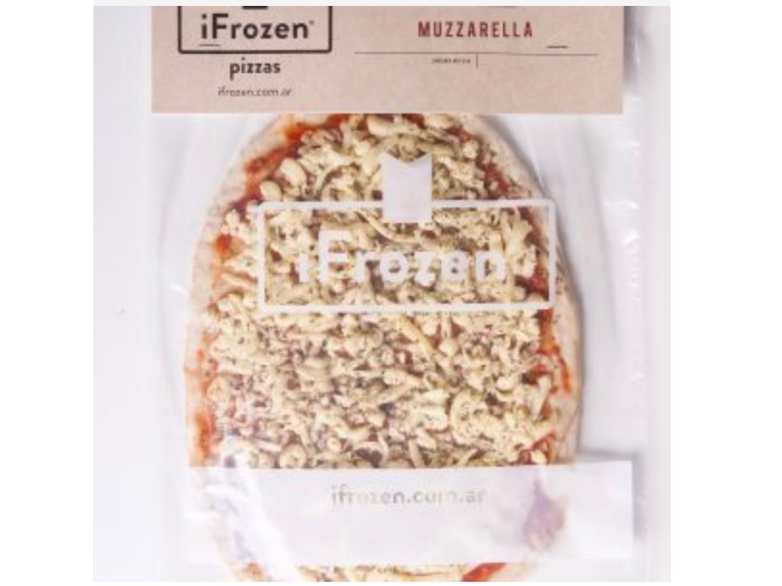 Pizza integral de muzzarella ifrozen