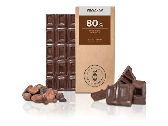 Chocolate puro al 80%