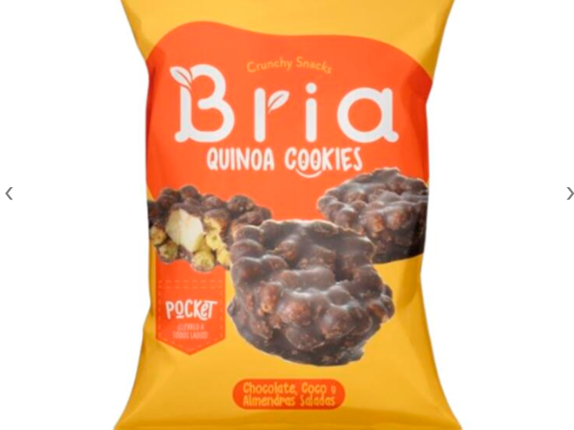 Pocket Chocolate Coco y Almendras saladas x 35g - Bria