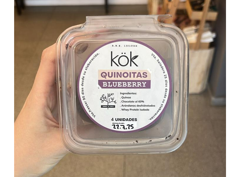Quinoitas Blueberry 3 Unidades - KOK