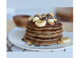 Pancake de avena cacao y chocolate X 4u