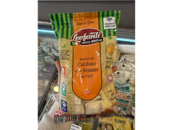 Ravioles de calabaza con sésamo