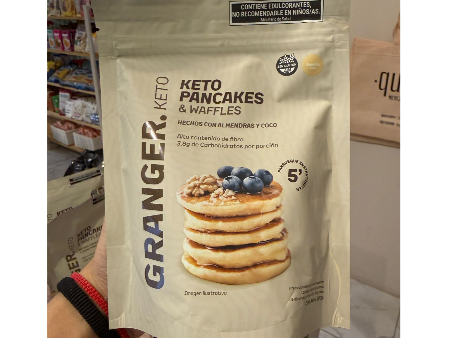 Pancake Keto de Vainilla 200gr - Granger
