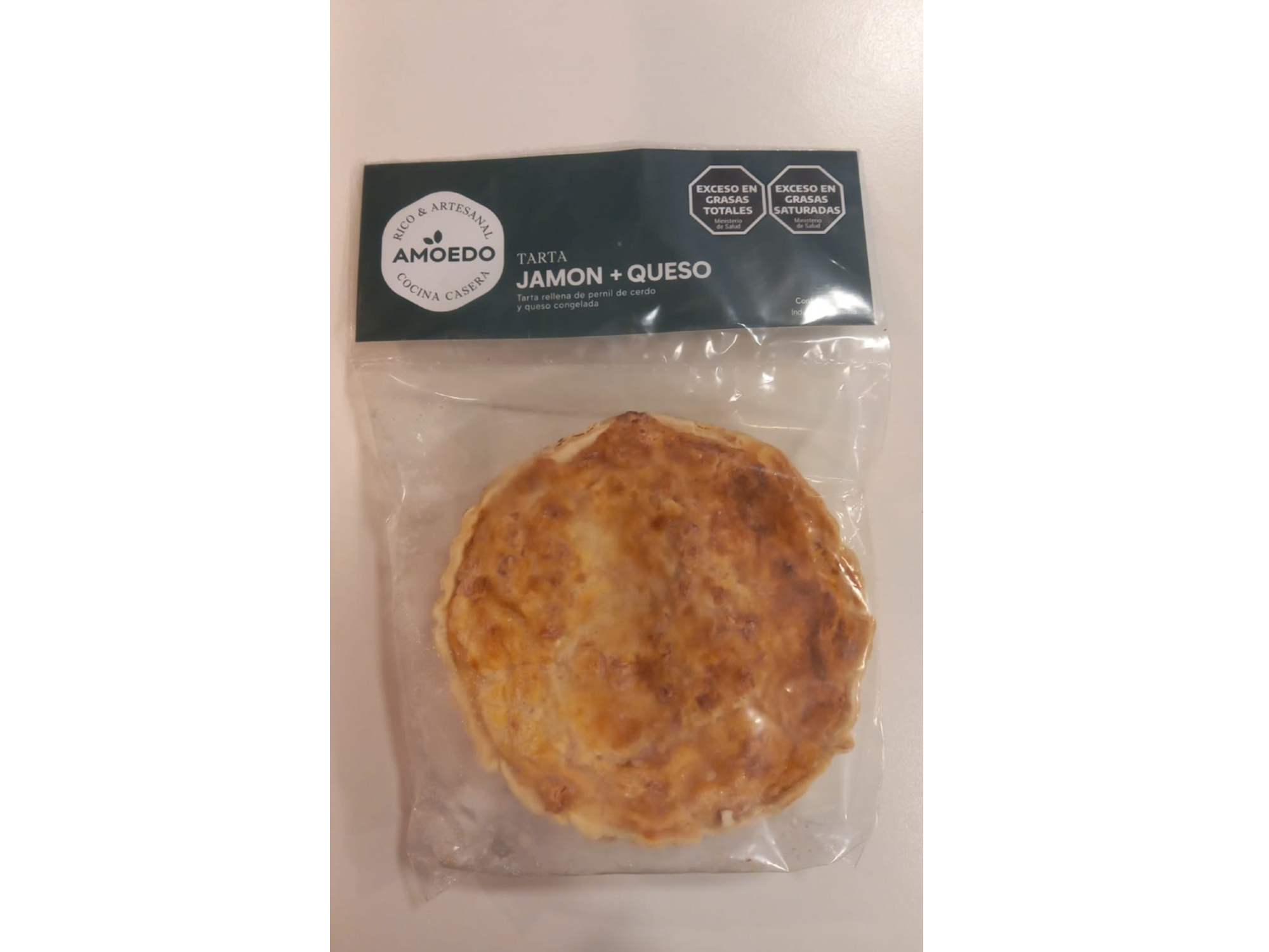 Tarta de jamón y queso AMOEDO