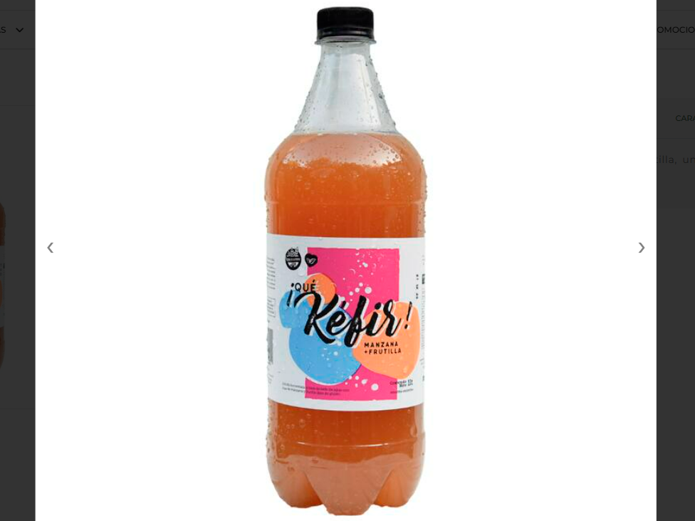 Kefir Manzana Verde PET Crystal x 1l - Que Kefir
