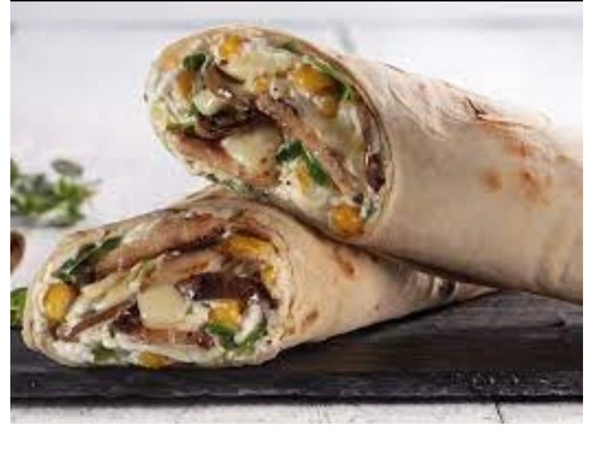 Roll crocante de pollo a la crema