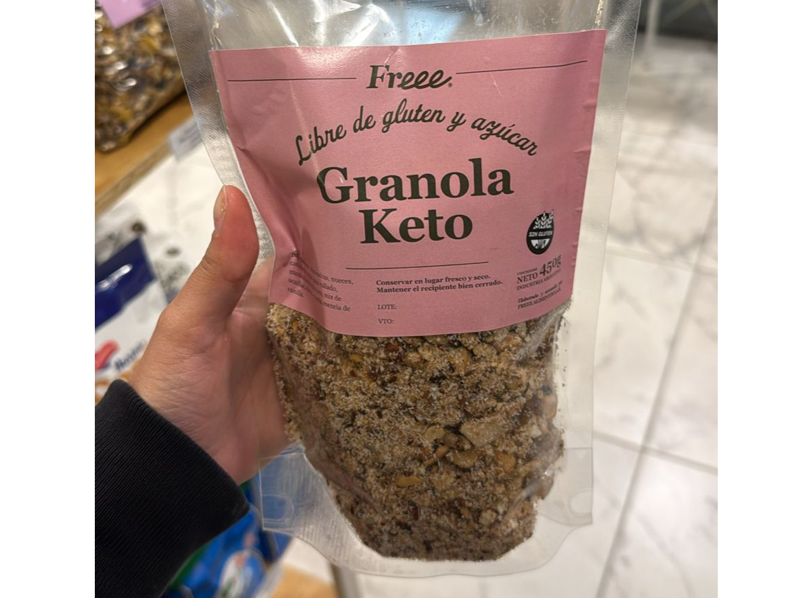Granola KETO 450 gr - FREEE