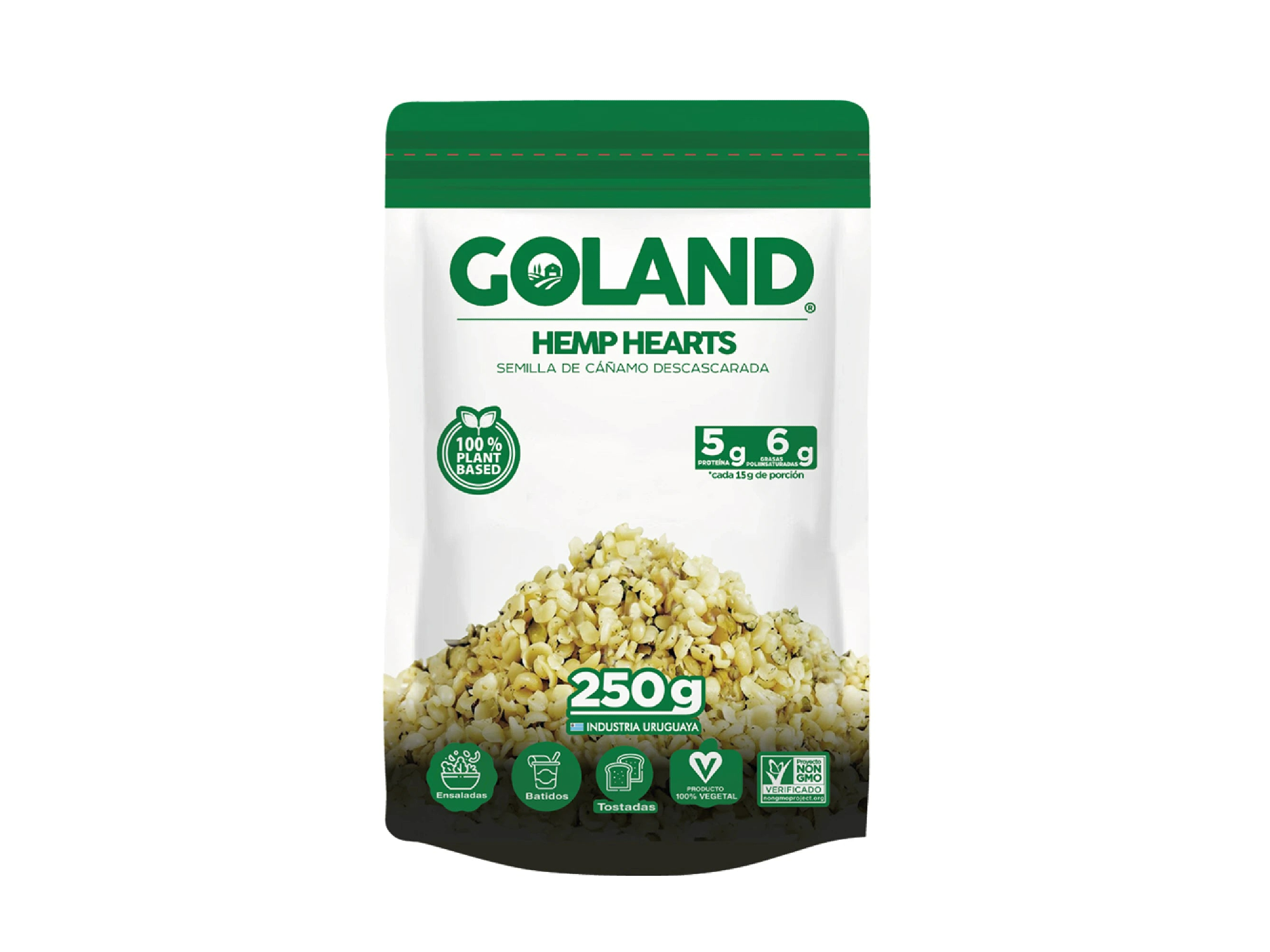 GOLAND Semilla de cañamo descascarada 250gr