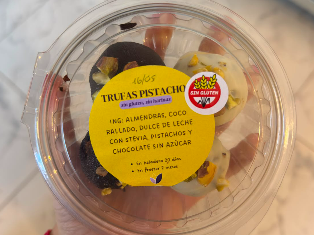 Trufas de Pistacho
