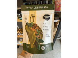 Wrap de espinaca