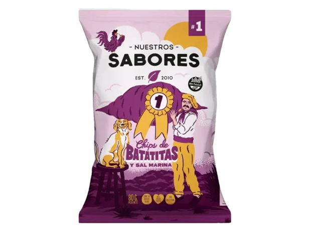 Batatitas con Sal Marina 80g - Nuestros Sabores